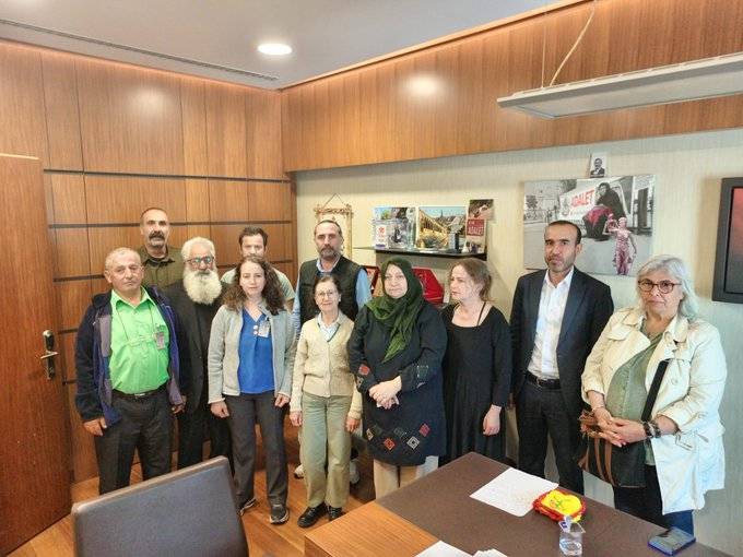 TAYAD families went to Turkish National Assembly in Ankara