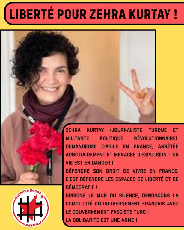 Video: Urgent protest for political refugee in France