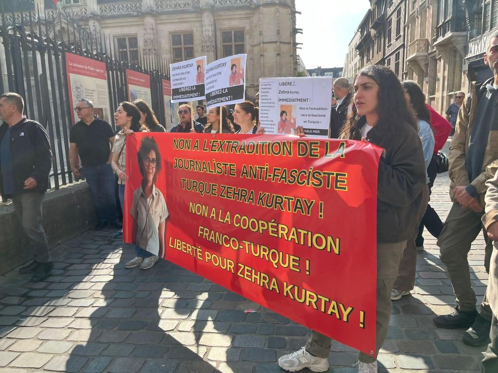 Extradition court of Zehra Kurtay NOW