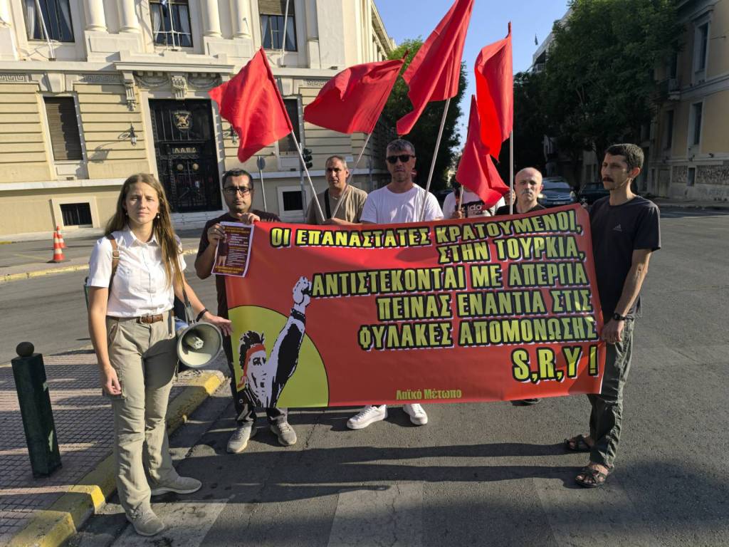Greece: Gathering in front of Turkey’s embassy