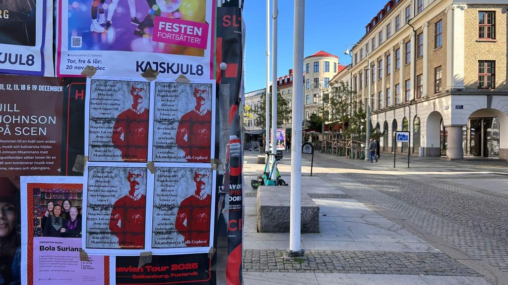 Gothenburg: Posters for the death fast resistance