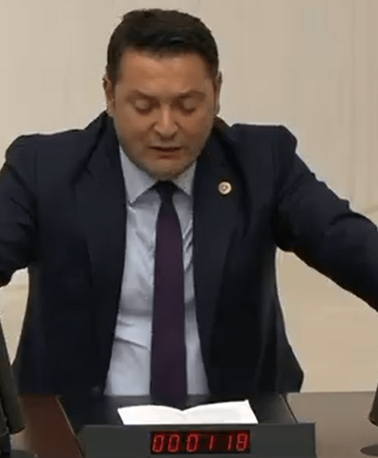 Deputy and lawyer denounces pit-type prisons at Turkish National Assembly