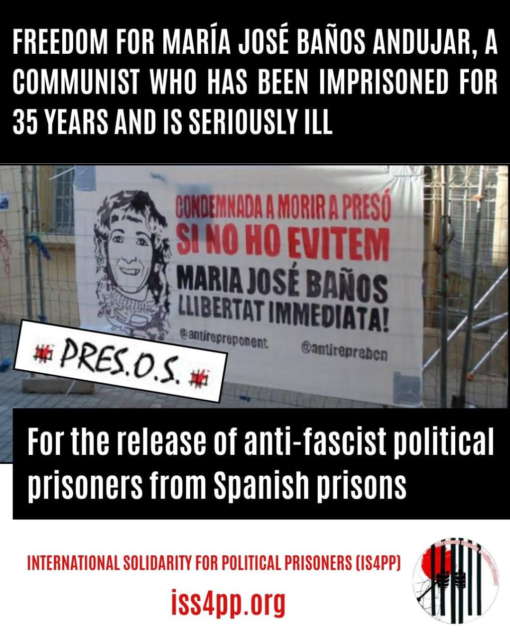 Living conditions of political prisoner in Spain