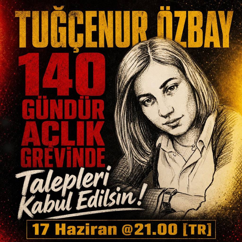 Solidarity with Tugcenur Özbay’s resistance