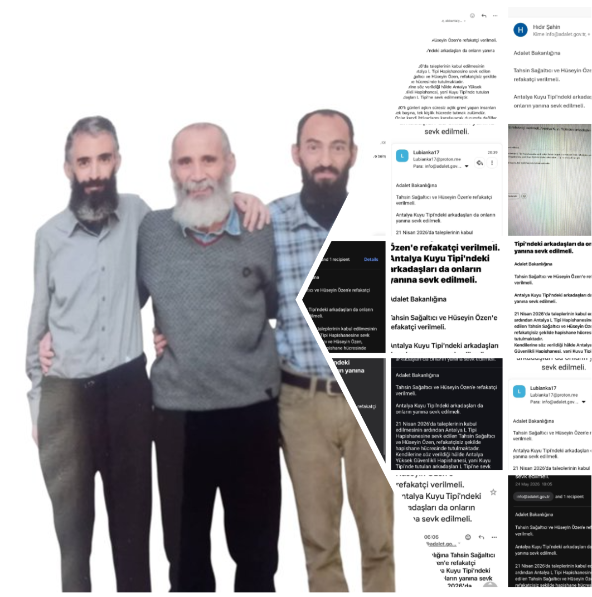 Campaign for former hunger strikers Hüseyin and Tahsin