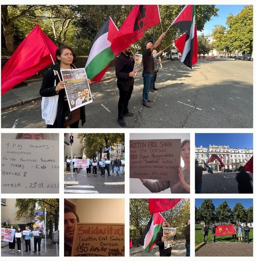 International Solidarity on the 150th day of hungerstrike